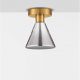 Plafoniere cu spoturi, Spoturi aplicate - Plafoniera, Spot aplicat LED, Metal, Sticla, Fumuriu, Voi