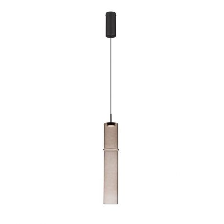 Pendule, Lustre suspendate - Pendul LED modern, Metal, Sticla, Moca, SANO
