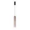 Pendul LED modern, Metal, Sticla, Moca, SANO