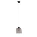 Pendul LED modern, Metal, Negru, Acrilic, DIONE