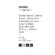 Pendule, Lustre suspendate - Pendul LED modern, Metal, Negru, Acrilic, DIONE