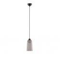 Pendul LED modern, Metal, Negru, Acrilic, DIONE