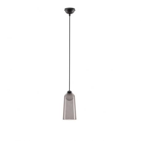Pendule, Lustre suspendate - Pendul LED modern, Metal, Negru, Acrilic, DIONE