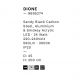Pendule, Lustre suspendate - Lustra cu 5 pendule LED, Metal, Negru, Acrilic, DIONE