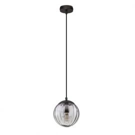 Pendul modern, Metal, Negru, Sticla, Fumurie, ABBACUS