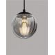 Pendule, Lustre suspendate - Pendul modern, Metal, Negru, Sticla, Fumurie, ABBACUS