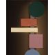 Aplice, corpuri de iluminat pentru pereti - Aplica de perete LED design modern, Aluminiu, Multicolor, MARGOT