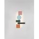 Aplice, corpuri de iluminat pentru pereti - Aplica de perete LED design modern, Aluminiu, Multicolor, MARGOT