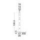 Lampadare - Lampadar LED decorativ ceramica maro, albastru, alb, PALO