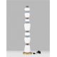 Lampadare - Lampadar LED decorativ ceramica maro, albastru, alb, PALO