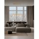 Pendule, Lustre suspendate - Lustra moderna cu 5 pendule LED, Metal, Auriu, Sticla, Amber, Norma