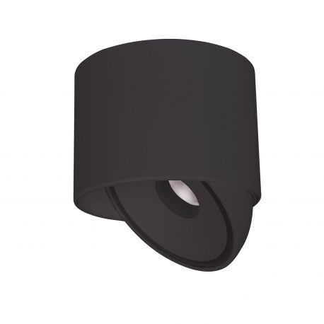 Spoturi tavan fals - Spot Aplicat Directionabil Design Modern, Zeus 10w negru