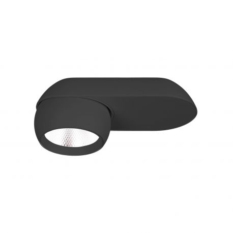 Plafoniere cu spoturi, Spoturi aplicate - Spot LED Aplicat Directionabil Design Modern, Zeus 10w negru
