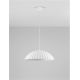 Pendule, Lustre suspendate - Lustra suspendata design decorativ Ciment, AMMOS alb