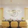 Lustra LED design modern LAGUNA auriu