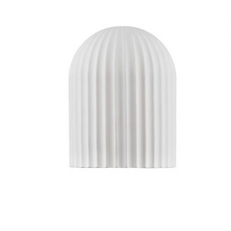 Aplice, corpuri de iluminat pentru pereti - Aplica ambientala decorativa Ghips, AMMOS alba