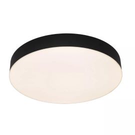 Plafoniera LED baie cu protectie IP44, Plastic, Negru, Lumos 40cm