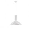Lustra suspendata design decorativ Ghips, AMMOS alb