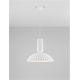 Pendule, Lustre suspendate - Lustra suspendata design decorativ Ghips, AMMOS alb