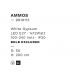 Pendule, Lustre suspendate - Lustra suspendata design decorativ Ghips, AMMOS alb