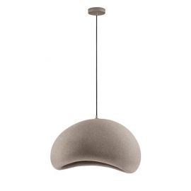 Pendule, Lustre suspendate - Lustra suspendata design modern, Stone Brown, AERE, L 60cm
