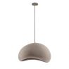 Lustra suspendata design modern, Stone Brown, AERE, L 60cm