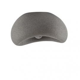 Plafoniere - Plafoniera design modern, Stone Gray, AERE, L 40cm