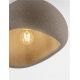 Plafoniere - Plafoniera design modern, Stone Brown, AERE, L 40cm