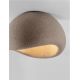 Plafoniere - Plafoniera design modern, Stone Brown, AERE, L 40cm
