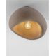 Plafoniere - Plafoniera design modern, Stone Brown, AERE, L 40cm