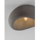 Plafoniere - Plafoniera design modern, Stone Gray, AERE, L 50cm