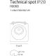 Spoturi tavan fals - Spot LED incastrabil modern Technical Spot