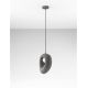 Pendule, Lustre suspendate - Pendul design modern, Stone Gray, TEMPUS, 20x30cm