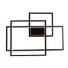 Aplica LED XXL dimabila design modern GEOMETRIC negru