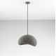 Pendule, Lustre suspendate - Lustra suspendata design modern, Stone Gray, AERE, L 40cm