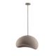 Pendule, Lustre suspendate - Lustra suspendata design modern, Stone Brown, AERE, L 50cm