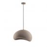 Lustra suspendata design modern, Stone Brown, AERE, L 50cm