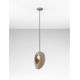 Pendule, Lustre suspendate - Pendul design modern, Stone Brown, TEMPUS, 20x30cm