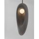 Pendule, Lustre suspendate - Pendul design modern, Stone Gray, TEMPUS, 18x48cm