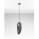 Pendule, Lustre suspendate - Pendul design modern, Stone Gray, TEMPUS, 18x48cm