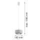 Pendule, Lustre suspendate - Pendul modern, Living, Hol, Scara, Sticla, Casmir, TEVO