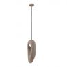 Pendul design modern, Stone Brown, TEMPUS, 18x48cm