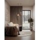 Pendule, Lustre suspendate - Pendul design modern, Stone Brown, TEMPUS, 18x48cm