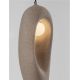 Pendule, Lustre suspendate - Pendul design modern, Stone Brown, TEMPUS, 18x48cm