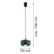 Pendule, Lustre suspendate - Pendul modern, Living, Hol, Scara, Sticla, Verde, TEVO