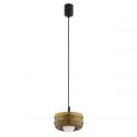 Pendul modern, Living, Hol, Scara, Sticla, Chihlimbar, TEVO 