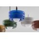Pendule, Lustre suspendate - Pendul modern, Living, Hol, Scara, Sticla, Cobalt, TEVO