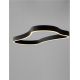 Pendule, Lustre suspendate - Lustra LED suspendata design modern DUSSA negru, 90x45cm