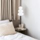 Pendule, Lustre suspendate - Lustra suspendata din Sticla, Alb, ORLANDO