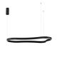 Pendule, Lustre suspendate - Lustra LED suspendata design modern DUSSA negru, 120x66cm